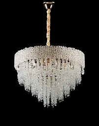 Підвісна кришталева люстра Splendid Ray L5744/600/8 (FGD), золото, 8 ламп E14, від 13-20 м² - мініатюра 2
