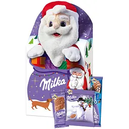 Новорічний подарунок з іграшкою Milka Magic Mix Санта 96 g - мініатюра 2