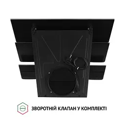 Витяжка декоративна похила PERFELLI DNS 6482 D 850 BL LED - мініатюра 8