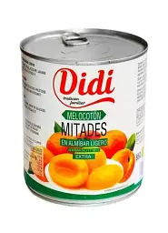 Персики у сиропі Didi Extra Melocoton Mitades половинки 840 г