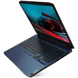 Ігровий ноутбук Lenovo IdeaPad 3 15ARH05 AMD Ryzen 7 4800H до 4, 20 ГГц, 15, 6, Full HD, IPS, 8 ГБ, 512 ГБ SSD, NVIDIA GeForce GTX 1650 Ti 4 ГБ, Free DOS, Chameleon Blue - мініатюра 5
