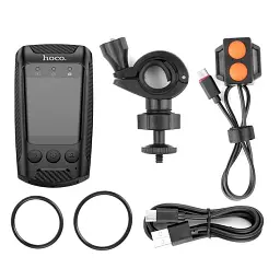 Відеореєстратор для вело/мото Hoco DV104 4K Riding Recorder Black - мініатюра 7