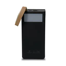 Повербанк 30000mAh Power Bank Kraft TPB-2330 Black 22.5W QC3.0 LED-ліхтар (43-00033) - мініатюра 2