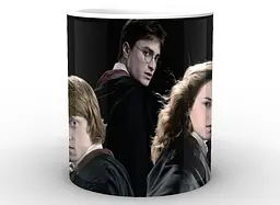 Кружка GeekLand Harry Potter Гаррі Поттер на чорному тлі HP.02.011 - мініатюра 3