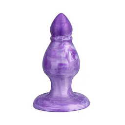 Анальна пробка Silexd Queen Plug, 9.6 см (фіолетовий)