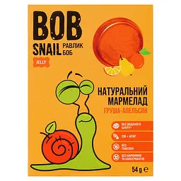 Фруктовий мармелад Bob Snail Груша-Апельсин 54 г