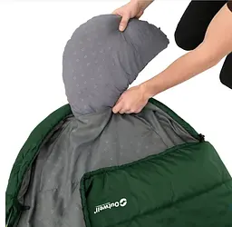 Спальний мішок Outwell Canella Supreme/-1°C Forest Green Left (230359) - мініатюра 4