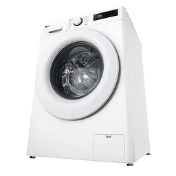 Пральна машина LG фронтальна, 10кг, 1400, A, 57см, дисплей, пара, інвертор, білий - мініатюра 10