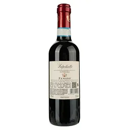 Вино Zenato Valpolicella Superiore 2018, червоне, напівсухе, 13,5%, 0,375 л - мініатюра 2
