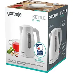 Електрочайник Gorenje K17WII [120107] - мініатюра 5