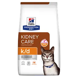 Сухий корм Hill's Prescription Diet ActivBiome+ Kidney Defense для котів підтримання функції нірок, з куркою, 1,5 кг