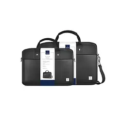 Сумка WIWU 15.6" Hali Laptop Bag Black (6976195091755) - мініатюра 2