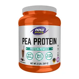 Гороховий протеїн Now Foods (Pea) — 907 г, шоколад