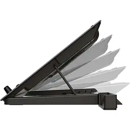 Підставка для ноутбука Trust 17.3" GXT 1125 Quno BLUE LED Black (23581_TRUST) - мініатюра 3