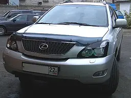 Дефлектор капоту мухобійка Lexus RХ 300 2003-2009 темні
