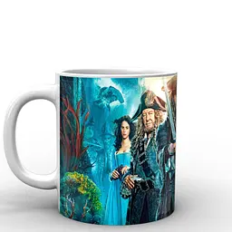 Кухоль GeekLand Pirates of the Caribbean Пірати Карибського моря герої п'ятої частини PC.02.030 330 мл білий - мініатюра 2
