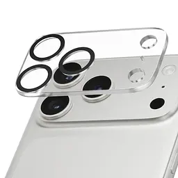 Захисне скло на камеру Apple iPhone 17 Pro Max, Flat, протиударне, прозоре, без рамки, захисне скло для об"єктивів камери, захист камери смартфона, не впливає на якість фото, ArmorStandart (ARM87054) - мініатюра 2