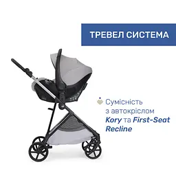 Коляска 2 в 1 Chicco Seety Сіра (87097.56.01) - мініатюра 14