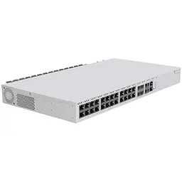 Комутатор Mikrotik CRS326-4C+20G+2Q+RM 1x10/100 20x2.5G 4xCombo 10G Ethernet/SFP+ 2x40G QSFP+ - мініатюра 2