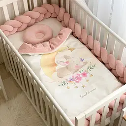 Комплект для новонародженого із захистом та ковдрою Sweet Dream Детский pbe0050005