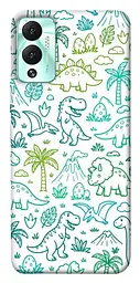 TPU чохол Demsky Dino pattern для Infinix Hot 12 Play