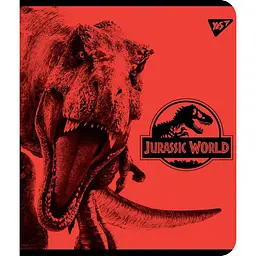 Зошит для записів Yes Jurassic World А5 лінійка Іридіум+гібрід. виб. лак 48 аркушів 1 шт. в асортименті (765326) - мініатюра 4