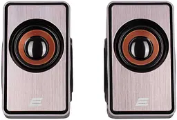 Акустична система 2E 2.0 PCS204 USB Silver (2E-PCS204SV) - мініатюра 3