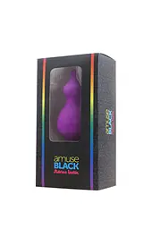 Анальна пробка Adrien Lastic Amuse Medium 11.5 см (фіолетовий) - мініатюра 2