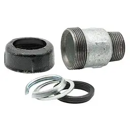З'єднання затискне Gross QA з переходом на ЗР чавун Ø 15 мм 1/2″ 30412 - мініатюра 3