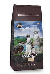 Сухий корм Landor ADULT ALL BREED FISH & RICE 3 кг для дорослих собак всіх порід риба з рисом