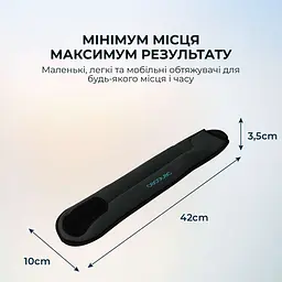 Обтяжувачі Cecotec Drumfit AnkleBell 2000 Neo (2шт по 2кг) - мініатюра 5