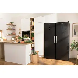 Холодильна камера Gorenje 185x60х66 398 л А++ дисплей чорний - мініатюра 3