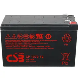 Акумуляторна батарея CSB 12V 7.2AH (GP1272, 28W) AGM (GP1272F2(28W))