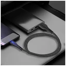 Дата кабель USB 2.0 AM to Lightning 1.0m led black ColorWay (CW-CBUL034-BK) - мініатюра 6