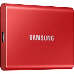 Зовнішній SSD накопичувач Samsung T7 2 TB Red [MU-PC2T0R/WW] [92333] - мініатюра 2