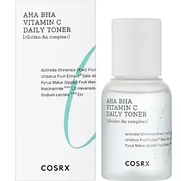 Оновлюючий тонер з кислотами AHA/BHA 50 мл Cosrx Refresh AHA BHA VitaminC Daily Toner
