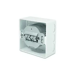 Комп'ютерна розетка Digitus 2xRJ45 FTP, для відкритої проводки (DN-9002-N) - миниатюра 2