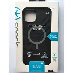 Протиударний чохол Speck Presidio2 Grip Magsafe для iPhone 14 Plus / 15 Plus (6.7") Black 150117-D143 - мініатюра 2