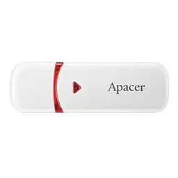 USB флеш накопичувач Apacer 32GB AH333 white USB 2.0 (AP32GAH333W-1) - мініатюра 1