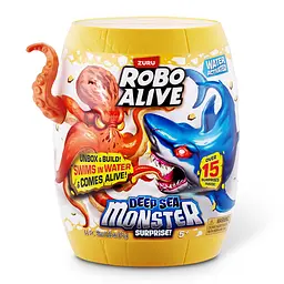 Інтерактивний ігровий набір ROBO ALIVE S1 – ГЛИБОКОВОДНИЙ СЮРПРИЗ. ВОСЬМИНІГ Pets & Robo Alive 71155B