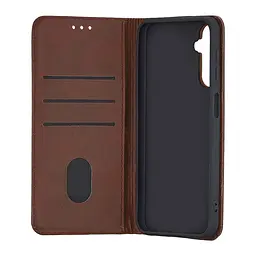Чохол-книжка Premium Samsung A24 4G (A245) Dark Brown - мініатюра 3