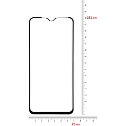 Захисне скло BeCover для Samsung Galaxy A10 SM-A105 Black (703677) - мініатюра 3