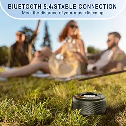 Bluetooth-динамік Dbasne, портативний динамік для ванної кімнати зі світлодіодом - мініатюра 4