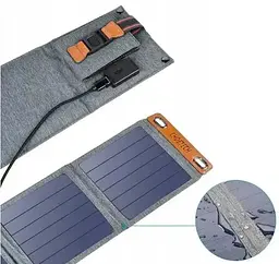 Складаний сонячний зарядний пристрій Solar panel 14 W B09B95QZXK Сонячна панель - мініатюра 2