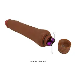Вібратор Baile Barbara Dryad 9.8'' 25 см коричневий - мініатюра 10