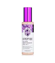 Тональний крем для обличчя Пептиди 8 Peptide Full Cover Perfect Foundation SPF50+ PA+++ (23) Enough 100 мл