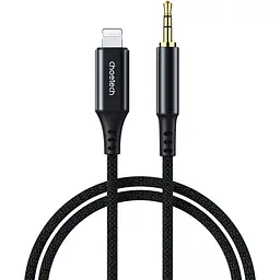 Кабель AUX Lightning - TRS Audio 3.5мм M/M 1м Choetech