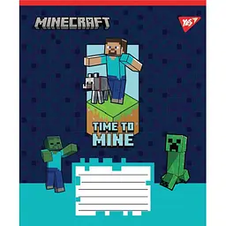 Набір зошитів Yes Minecraft Walls A5 в лінію 12 аркушів 25 шт. (767564) - мініатюра 6