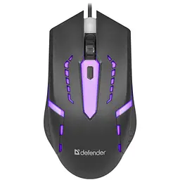 Мишка Defender Hit MB-601 Black (52601) - мініатюра 3