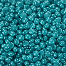 Гарячий плівковий віск у гранулах Hard Wax Beans Turquoise 500 г — професійний віск для депіляції без смужок - мініатюра 3